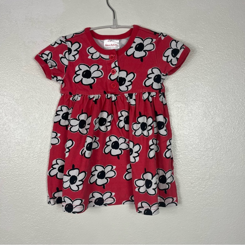 Hanna Andersson pink Floral Dress 3t
